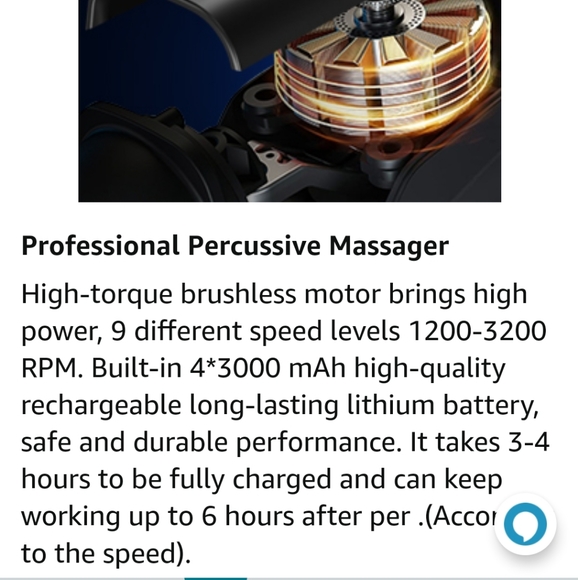 Massage gun with 12 heads - Picture 8 of 11